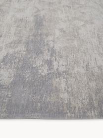 Tappeto in ciniglia Babylon, Filato di ciniglia (100% cotone), Tonalità grigie, tonalità beige, Larg. 140 x Lung. 200 cm (taglia S)