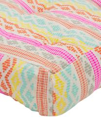 Grand coussin de sol multicolore Cancun, Multicolore