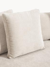 Ecksofa Tribeca, Bezug: 100 % Polyester Der strap, Gestell: Buchenholz, Kiefernholz, , Webstoff Hellbeige, B 274 x T 192 cm, Eckteil rechts