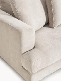 Ecksofa Tribeca, Bezug: 100 % Polyester Der strap, Gestell: Buchenholz, Kiefernholz, , Füße: Kiefernholz Dieses Produk, Webstoff Hellbeige, B 274 x T 192 cm, Eckteil rechts