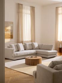 Ecksofa Tribeca, Bezug: 100 % Polyester Der strap, Gestell: Buchenholz, Kiefernholz, , Füße: Kiefernholz Dieses Produk, Webstoff Hellbeige, B 274 x T 192 cm, Eckteil rechts