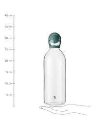 Botella con tapón Cool-It, 1,5 L, Botella: vidrio, Turquesa transparente, Al 31 cm, 1,5 L