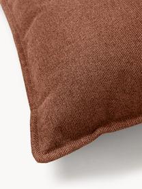 Sofa-Kissen Lennon, Hülle: 100 % Polyester, Webstoff Nougat, B 50 x L 80 cm