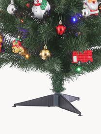 Decoratieve LED kerstboom Gently, Kunststof, Groen, Ø 50 x H 90 cm