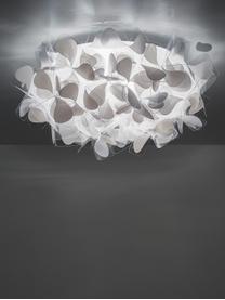 Lampada da parete e soffitto Clizia Mama, Paralume: tecnopolimero Opalflex®, Bianco, grigio, Ø 53 x Prof. 20 cm