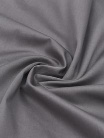 Housse de couette en satin de coton Premium, Gris foncé, larg. 240 x long. 220 cm