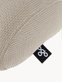 Handgefertigtes Outdoor-Kissen Pillow, Bezug: 70 % PAN + 30 % PES, wass, Hellbeige, B 50 x L 30 cm