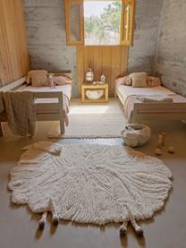 Ručně tkaný dětský vlněný koberec Sheep, pratelný, Tlumeně bílá, Š 120 cm, D 170 cm (velikost S)