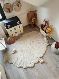 Ručne tkaný detský vlnený koberec Sheep, Lomená biela, Š 120 x D 170 cm (veľkosť S)