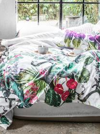 Drap plat en coton Tropic, Multicolore, 210 x 270 cm