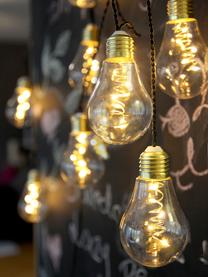 Guirnalda de luces LED Bulb, 360 cm, Transparente, dorado, L 360 cm