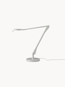 Dimmbare LED-Schreibtischlampe Aledin Tec, ausziehbar, Weiß, Ø 21 x H 48 cm
