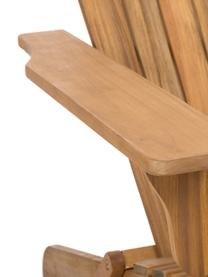 Sillón de jardín Charlie, Madera de acacia maciza aceitada, Marrón, An 93 x F 74 cm