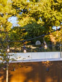 Guirlande lumineuse d'extérieur Chic, Noir, long. 600 cm, 10 lampions