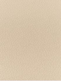 Vierkante kunstleren onderzetters Pik in beige, 4 stuks, Kunstleer (PVC), Beige, B 10 x L 10 cm