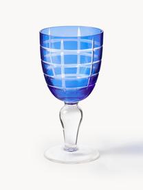 Verres à vin Cobalt, 6 élém., Verre, Bleu, lilas, transparent, Ø 9 x haut. 17 cm, 250 ml