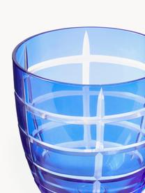 Weingläser Cobalt, 6er-Set, Glas, Blau, Lila, Transparent, Ø 9 x H 17 cm, 250 ml