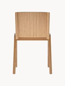 Silla de madera de roble Ready Dining, Madera de roble barnizada, Madera de roble barnizado claro, An 47 x F 50 cm