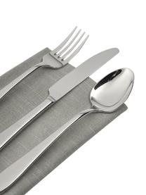 Hochglanzpoliertes Besteck-Set Francine, 4 Personen (20-tlg.), Messer: Edelstahl 13/0 Das Bestec, Silberfarben, hochglanzpoliert, 4 Personen (20-tlg.)