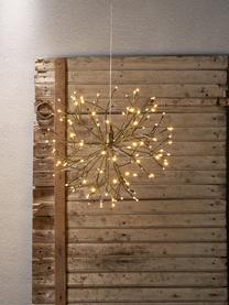 Decorazione natalizia a LED da esterno Winny, Ø 50 cm, Decorazione: plastica, Struttura: metallo, Dorato, Ø 50 x Alt. 45 cm