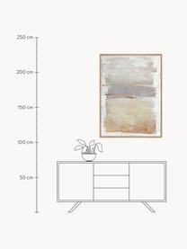 Ręcznie malowany obraz na płótnie w drewnianej ramie Scenario, Stelaż: drewno sosnowe, Design 1, S 92 x W 120 cm