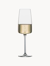 Copas flauta de champán de cristal Vivid, 2 uds., Cristal Tritan, Transparente, Ø 7 x Al 24 cm, 380 ml