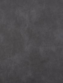 Silla tapizada en cuero sintético Frankie, Tapizado: cuero sintético (poliuret, Estructura: polipropileno, Patas: metal, Gris oscuro, negro, An 53 x F 50 cm