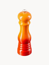 Pfeffermühle Creuset mit Keramikmahlwerk, Korpus: Kunststoff, Mahlwerk: Keramik, Rot, Orange, glänzend, Ø 6 x H 21 cm