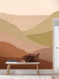 Papel pintado mural Desert Landscape, Tejido no tejido, Tonos marrones y beige, An 300 x Al 280 cm