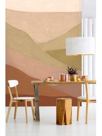 Adesivo murale Desert Landscape, Tessuto non tessuto, Tonalità marroni e beige, Larg. 300 x Alt. 280 cm