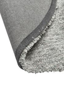 Tapis rond moelleux poils longs Marsha, Tons gris, B Ø 150 cm (taille M)