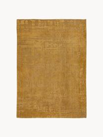 Tapis texturé Perriers, 100 % polyester, Ocre, larg. 80 x long. 150 cm (taille XS)