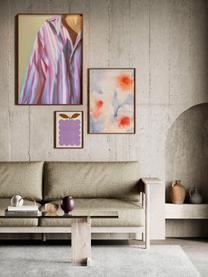 Set 3 poster con cornice Artwall no. 03, Cornice: legno di pino, Multicolore, Set in varie misure