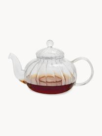 Teiera in vetro con colino da tè Vintage, 1 L, Vetro, Trasparente, 1 L