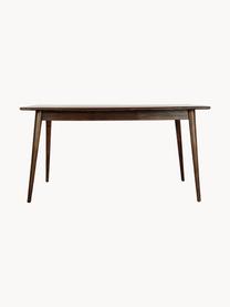 Mesa de comedor en madera de mango Oscar, tamaños diferentes, Madera de mango maciza pintada, Madera de mango pintado en marrón, An 180 x F 90 cm