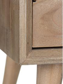 Cómoda Marni, Patas: madera de alcanfor, Tablero: tablero de fibras de dens, Madera, An 65 x Al 85 cm