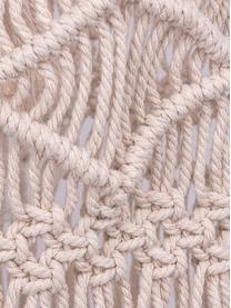 Suspension en coton design Havanna, Blanc, beige