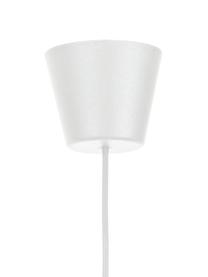 Design-Pendelleuchte Havanna aus Baumwolle, Lampenschirm: Baumwolle, Weiß, Beige, Ø 40 x H 50 cm