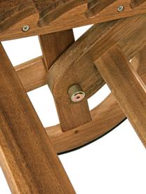 Leżak ogrodowy Noemi, Lite drewno akacjowe, olejowane, Drewno akacjowe, S 195 x D 58 cm