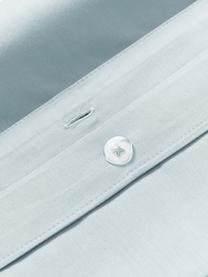 Baumwollsatin-Bettdeckenbezug Comfort, Webart: Satin Fadendichte 300 TC,, Hellblau, B 200 x L 200 cm