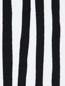 Funda de cojín Corey, 100% algodón, Negro, blanco, An 40 x L 40 cm