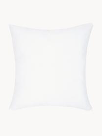 Housse de coussin à rayures Corey, 100 % coton, Noir, blanc, larg. 40 x long. 40 cm