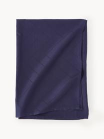 Tafelkleed Tiles, verschillende formaten, 100% katoen, Donkerblauw, 6-8 personen (L 270 x B 140 cm)