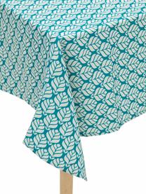 Tischdecke Bali Leaf, 100% Polyester, Blautöne, Für 4 - 6 Personen (B 140 x L 180 cm)