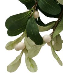 Závěsná dekorace Mistletoe, Polyethylen, Zelená, červená, bílá, Š 22 cm, V 28 cm