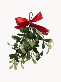 Závesná dekorácia Mistletoe, Polyetylén, Zelená, červená, biela, Š 22 x V 28 cm