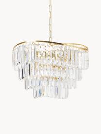 Lustre Eleanor, Transparent, doré, Ø 45 x haut. 32 cm