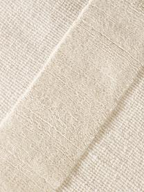 Tapis en coton tissé main avec structure haute et basse Dania, 100 % coton, certifié GRS, Blanc crème, larg. 200 x long. 300 cm (taille L)