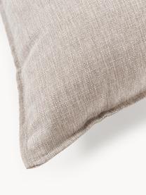 Outdoor-Kissen Oline, Hülle: 60 % Baumwolle, 40 % Poly, Beige, B 30 x L 50 cm