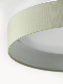 Plafonnier LED Helen, Vert olive, Ø 52 x haut. 11 cm